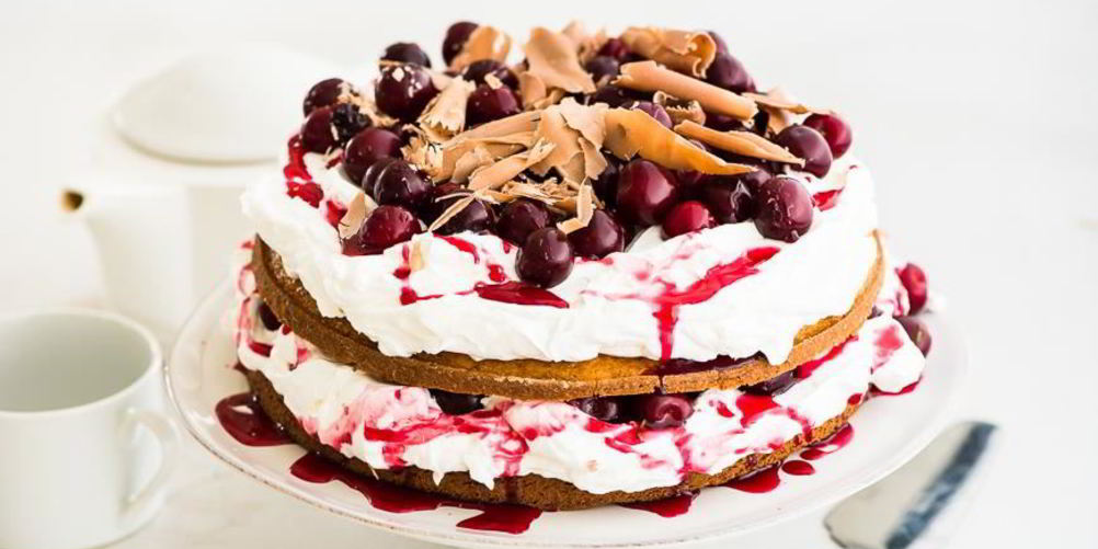Рецепт сметанный торт с вишней