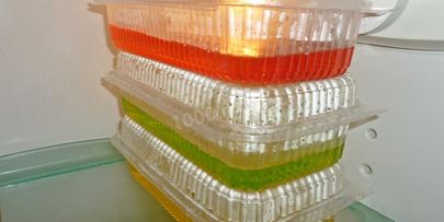 торт битое стекло с бисквитом