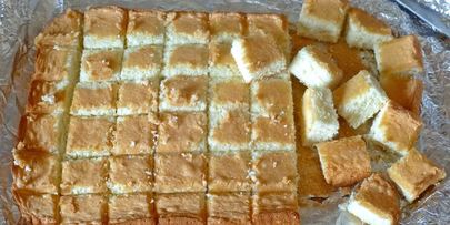 торт битое стекло с бисквитом