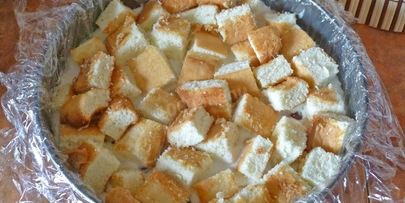 торт битое стекло с бисквитом