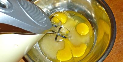 торт битое стекло с бисквитом