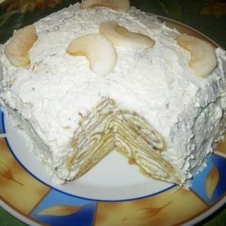 Торт из блинов