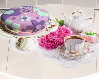 Торт из маршмеллоу творожный