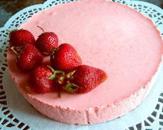 Торт Клубника со сливками