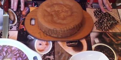 торт корзина с цветами