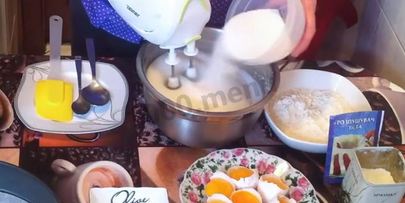 торт корзина с цветами