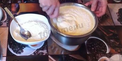 торт корзина с цветами