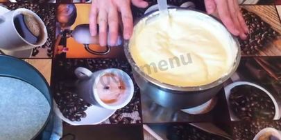 торт корзина с цветами