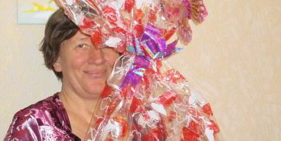 торт ларчик с конфетами