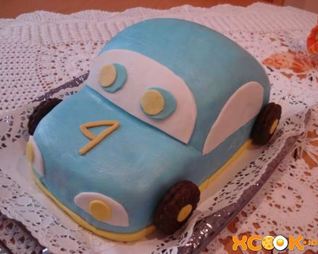 Торт Машинка