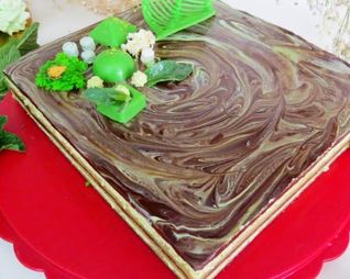 Торт Мятная опера