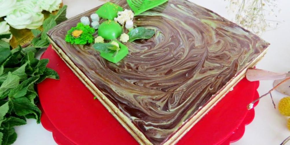 Рецепт торт мятная опера