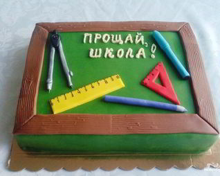 Торт на выпускной