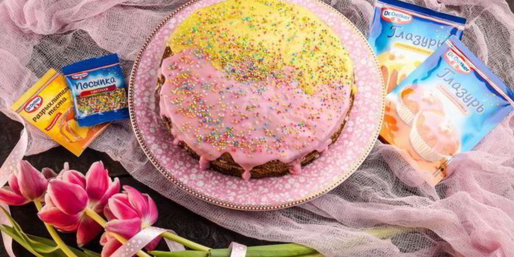 Рецепт торт нежность с шоколадом и орехами