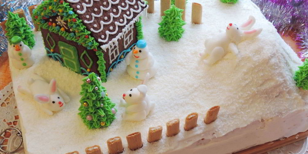 Рецепт торт новогодняя сказка