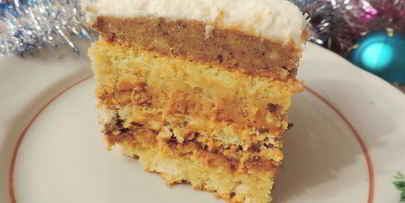 торт новогодняя сказка