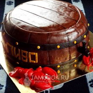 Торт Пивная бочка