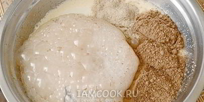 торт с кремом на кефире