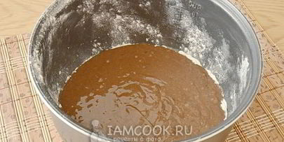 торт с кремом на кефире