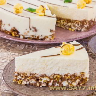 Торт с воздушной кукурузой