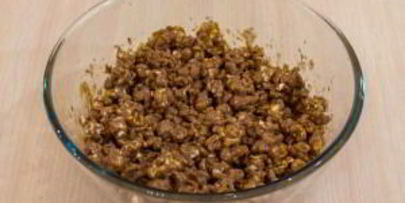 торт с воздушной кукурузой