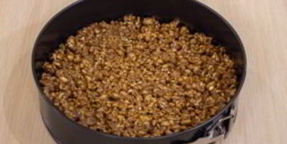 торт с воздушной кукурузой