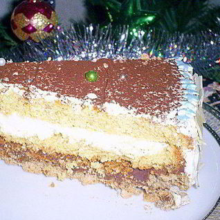 Торт Шифон в шоколаде