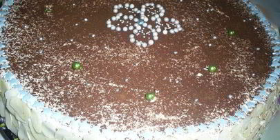 торт шифон в шоколаде