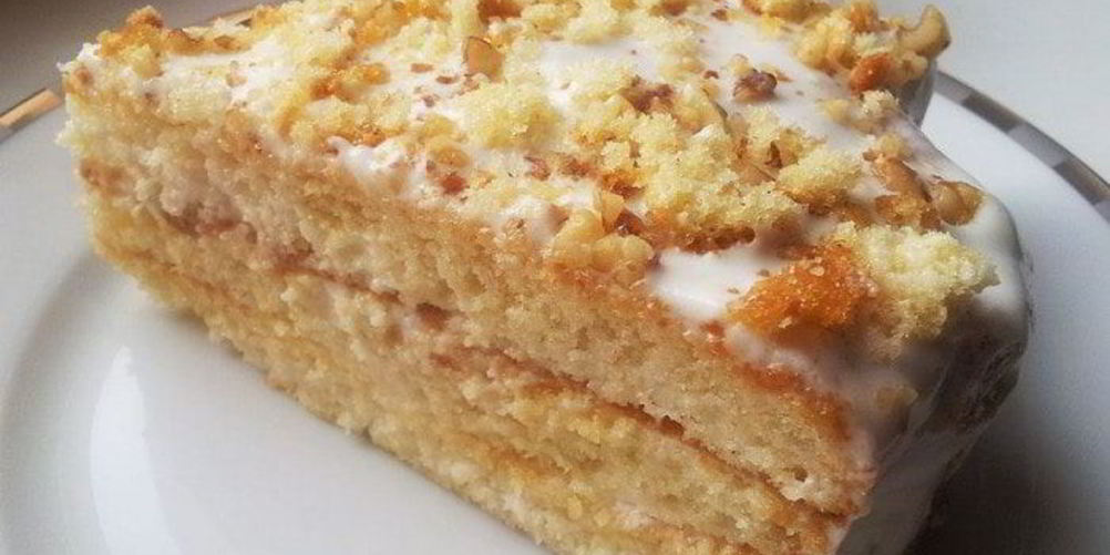 Рецепт торт сметанник