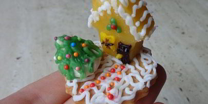 торт снежная королева