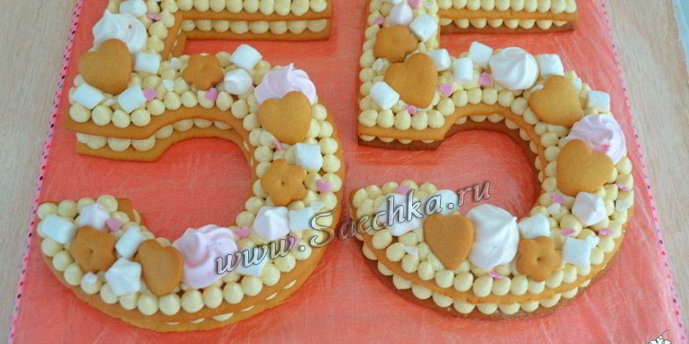 Рецепт торт цифра