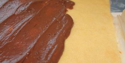 торт ванильно-шоколадный