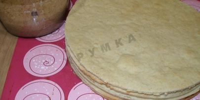 торт яблочный из песочного теста