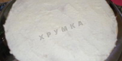 торт яблочный из песочного теста