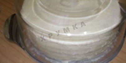 торт яблочный из песочного теста