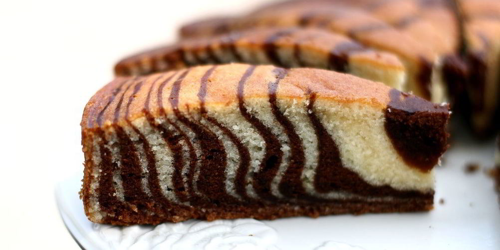 Рецепт торт зебра на кефире