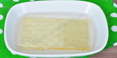 торт желейный с творожным суфле