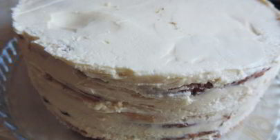 творожно-тыквенный торт здравствуй, осень