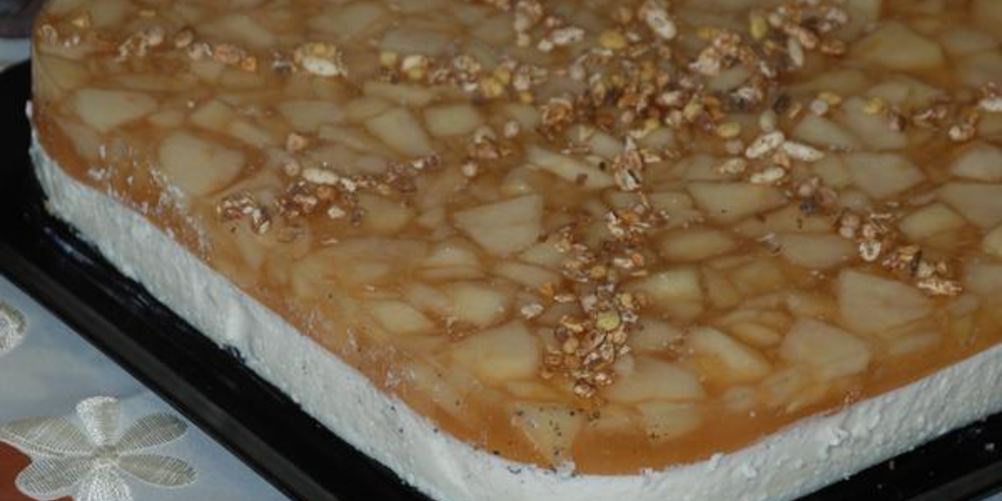 Рецепт творожно-яблочный торт осенний блюз