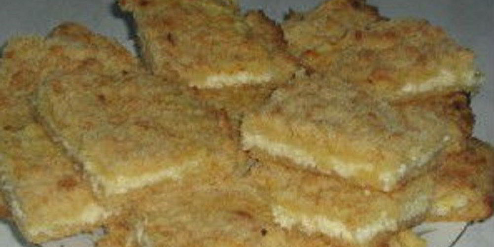 Рецепт творожный торт с крошкой