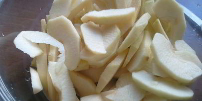 яблочный торт