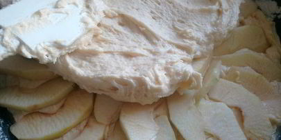 яблочный торт