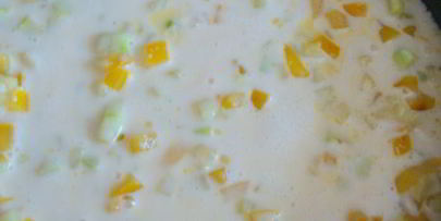 закусочный сырно-сливочный торт с курицей