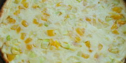 закусочный сырно-сливочный торт с курицей