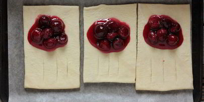 вишневые слойки