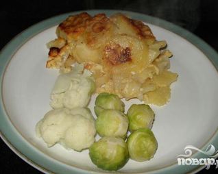 Выпечка из сыра и картофеля