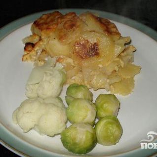 Выпечка из сыра и картофеля