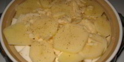 выпечка из сыра и картофеля