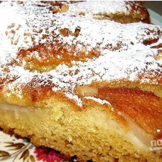 Выпечка с грушей