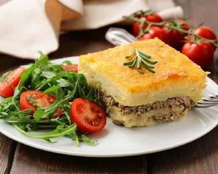 Домашняя запеканка из картофеля с мясом